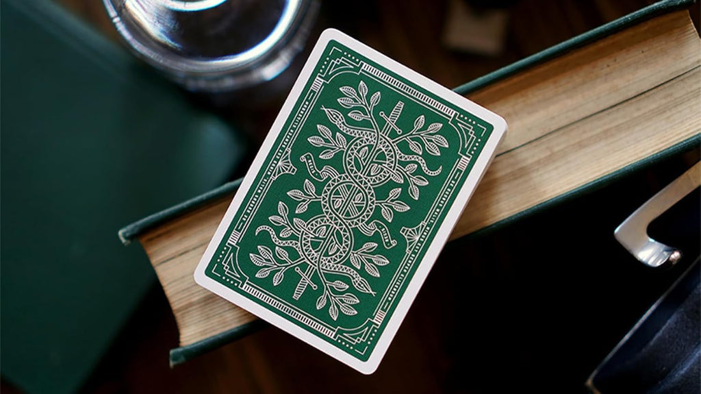 Theory11 Monarch Playing Cards – Green – Luxury Deck