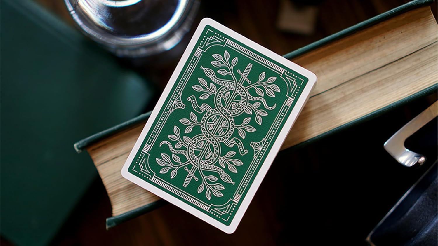 Theory11 Monarch Playing Cards – Green – Luxury Deck