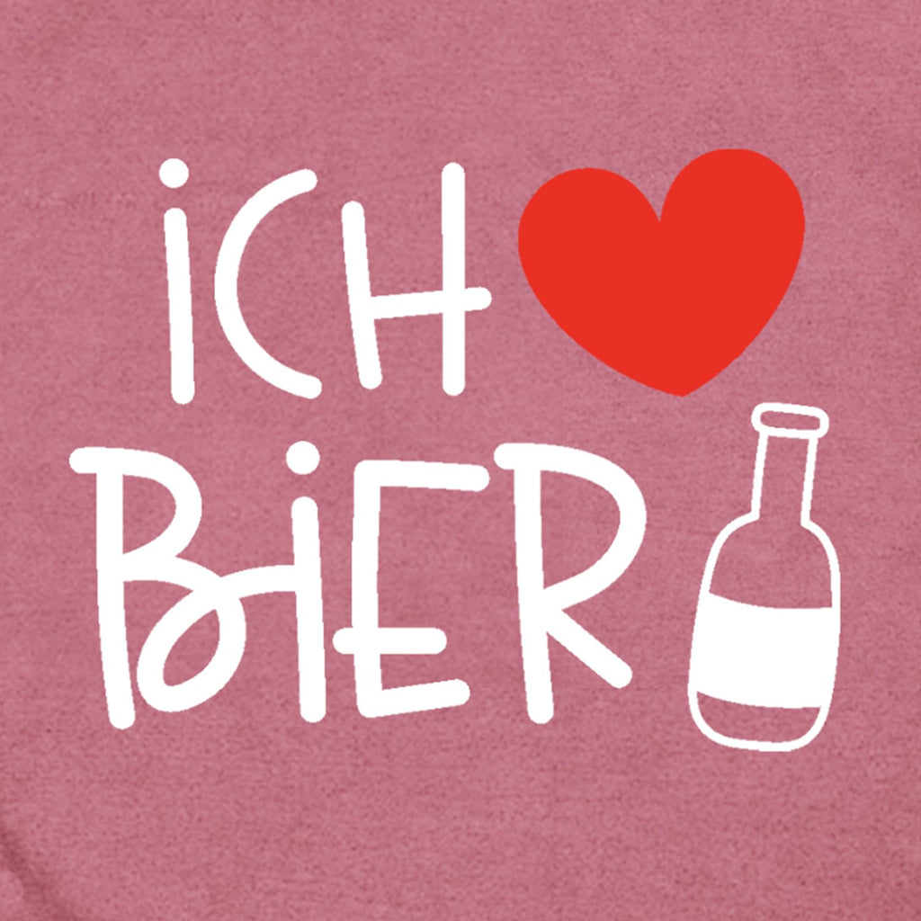 CQF Oktoberfest Women's Ich Liebe Bier T-Shirt Casual German Tee