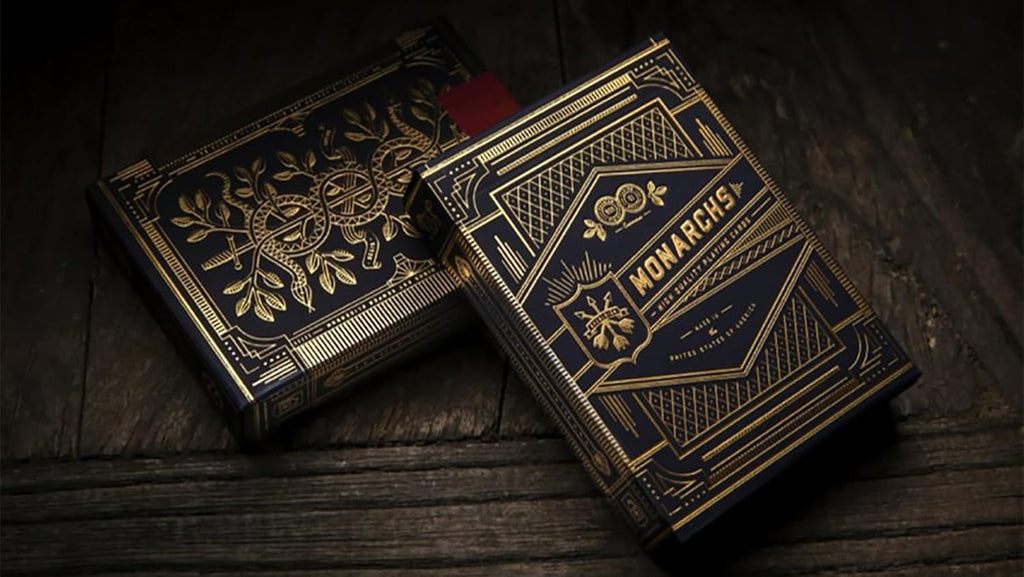 Theory11 Monarch Playing Cards – Blue – Luxury Deck