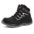 ESTAMICO Steel Toe Waterproof Work Boots Men Black Size 7.5