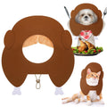 Geyoga Thanksgiving Turkey Hat Adjustable Pet Costume Medium Size