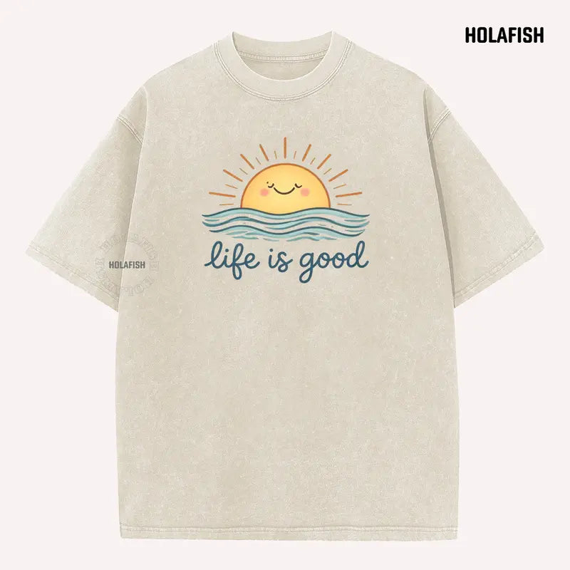 Life is Good Inspirational T-Shirt