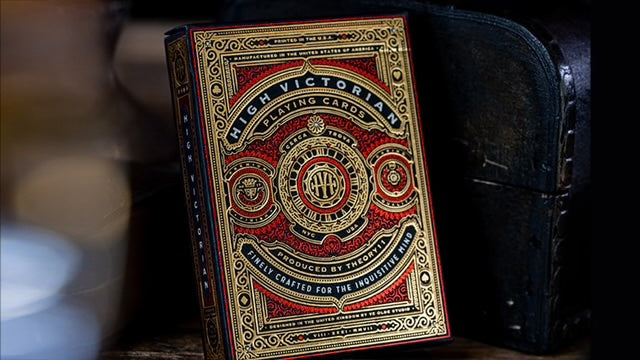 Theory11 High Victorian Playing Cards - Red and Green Premium Decks