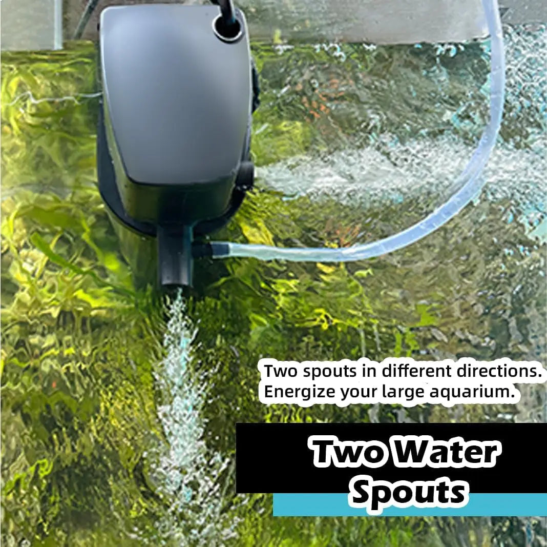 75-200 Gallon Aquarium UV Filter 300GPH Submersible Green Clean