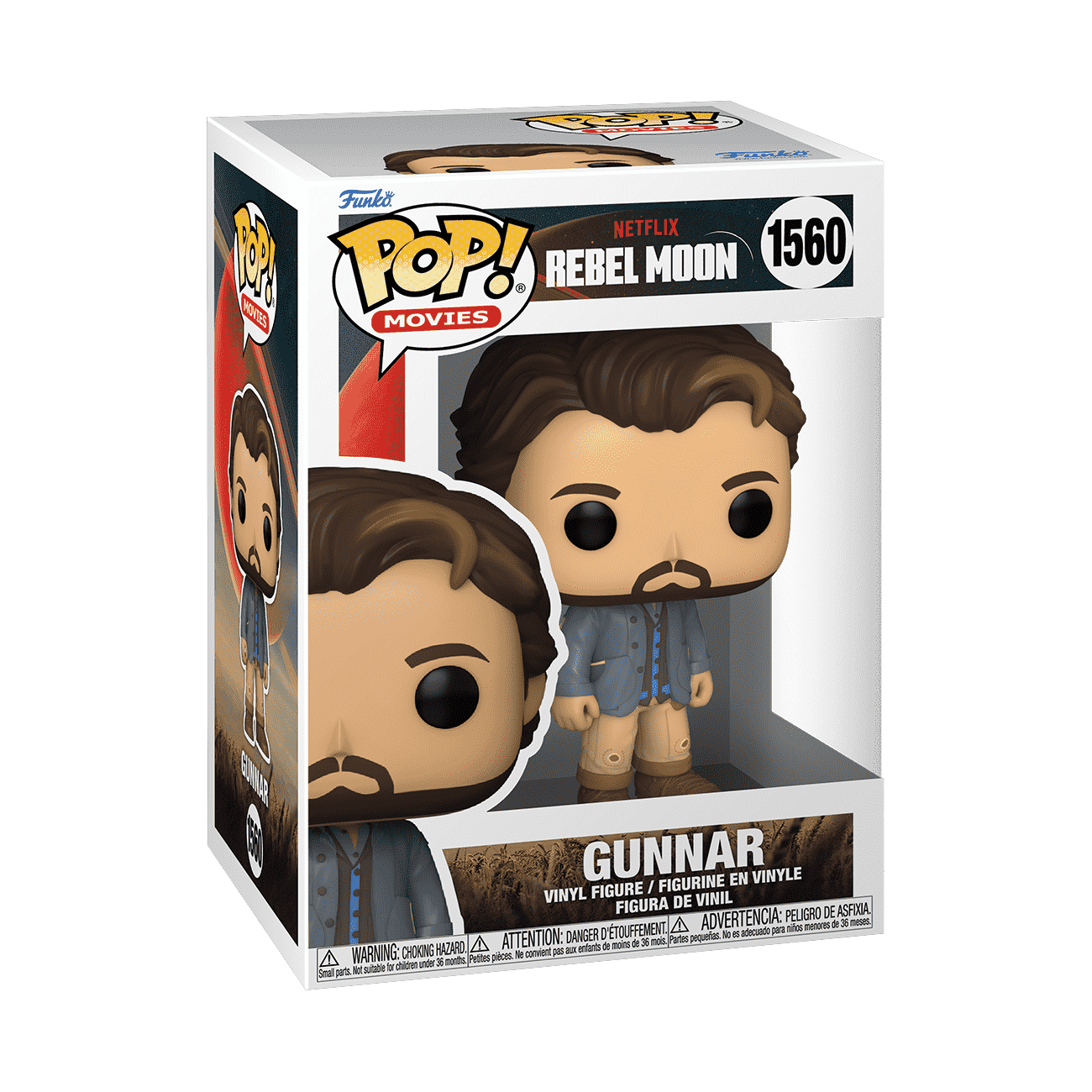 Gunnar #1560 Funko Pop! Netflix Rebel Moon