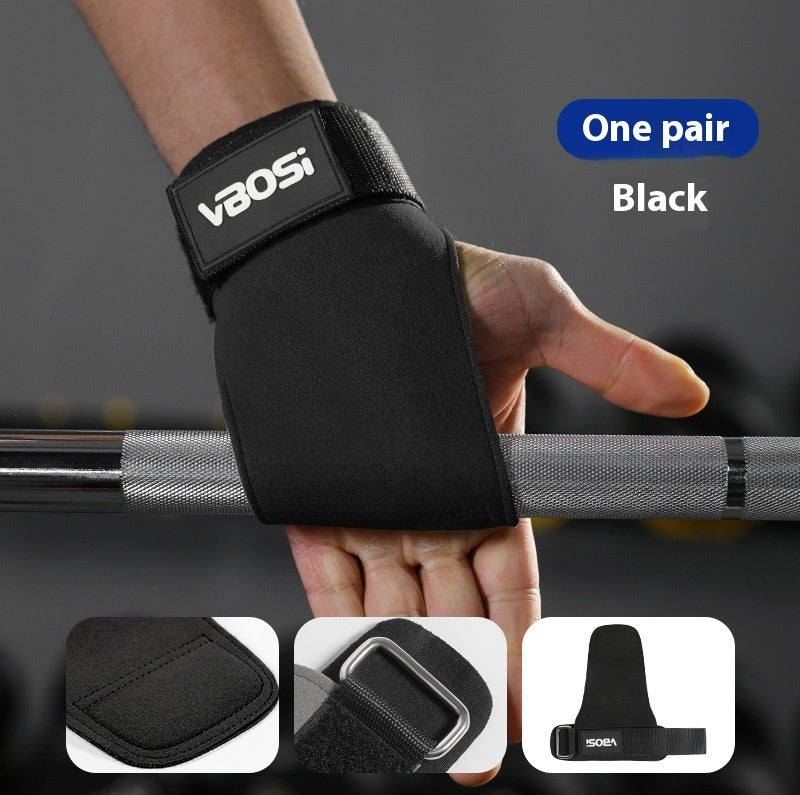 Hard Pull Booster Stripe Palm Gloves Fitness Assistance