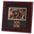 Firefighter Medallion Landscape Picture Frame