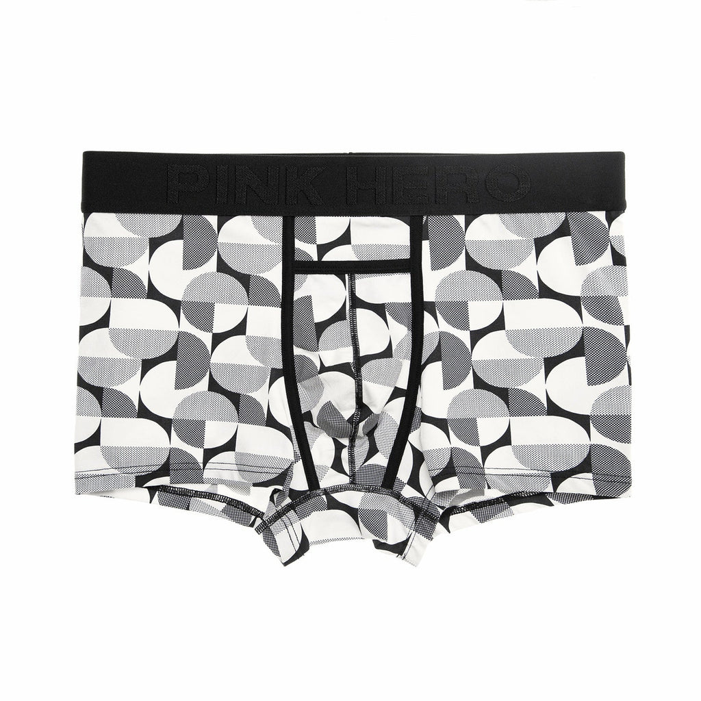 Men's Pocket Underwear Boxer Pure Cotton Digital Printing Soft And Colorfast