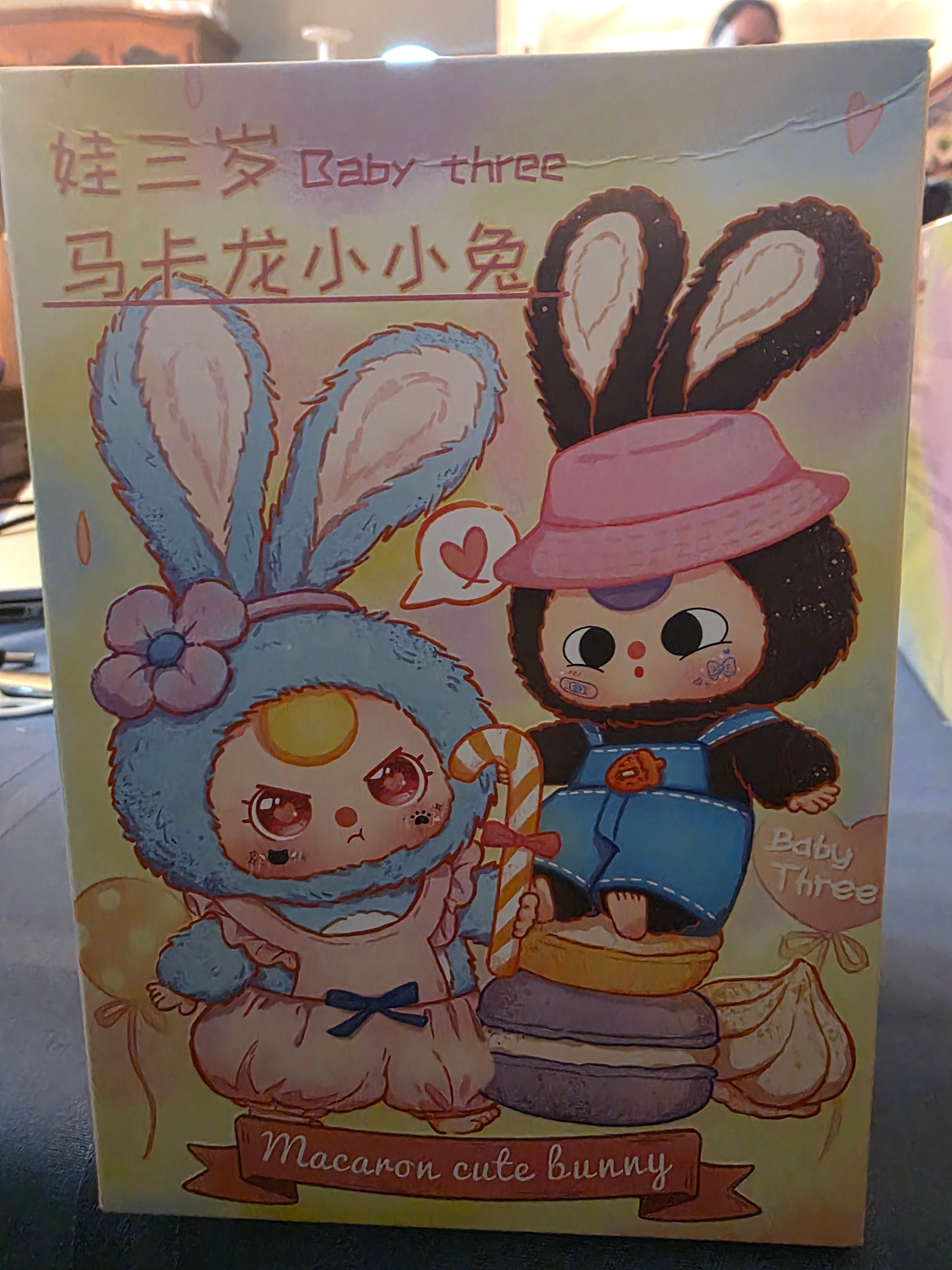 Baby Three Macaron Cute Bunny