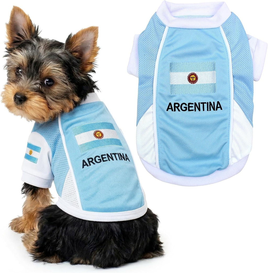 Parisian Pet Breathable Mesh Soccer Jersey for Dogs, XS–5XL
