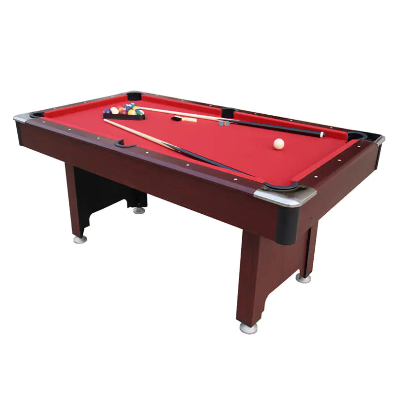 Coco Home American Pool Table with Multi-Color Cues