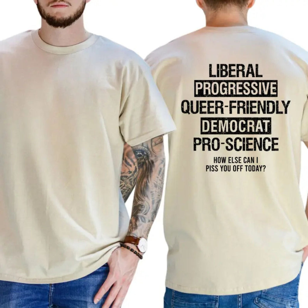 Pro-Science & Inclusive Values T-Shirt – Progressive Graphic Tee, Unisex Cotton Shirt