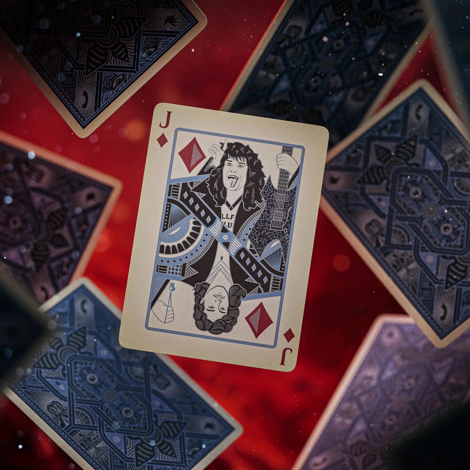 Theory11 Stranger Things Hive Mind Edition Playing Cards – Premium Netflix Collector Deck