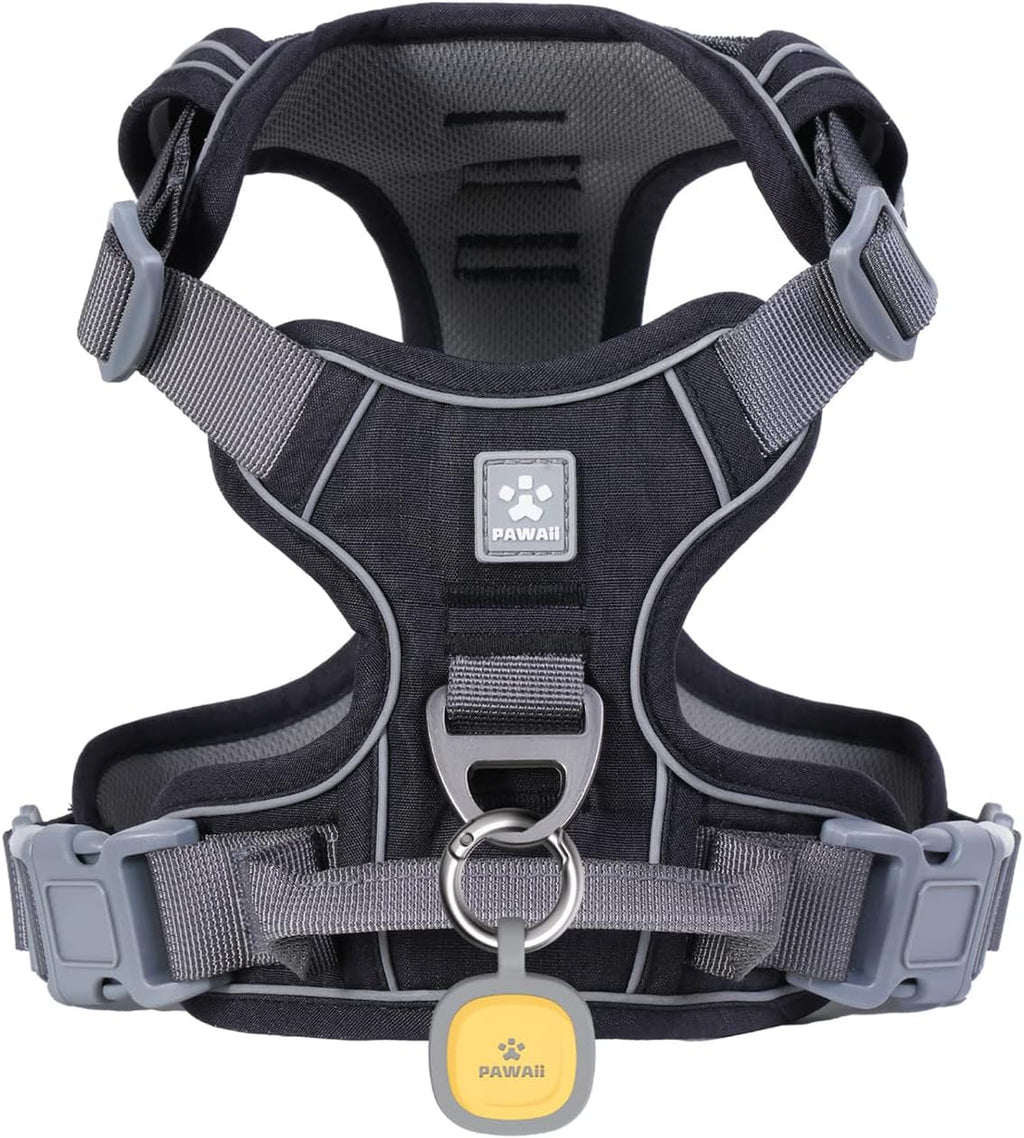 No-Pull Reflective Dog Harness with ID Tag