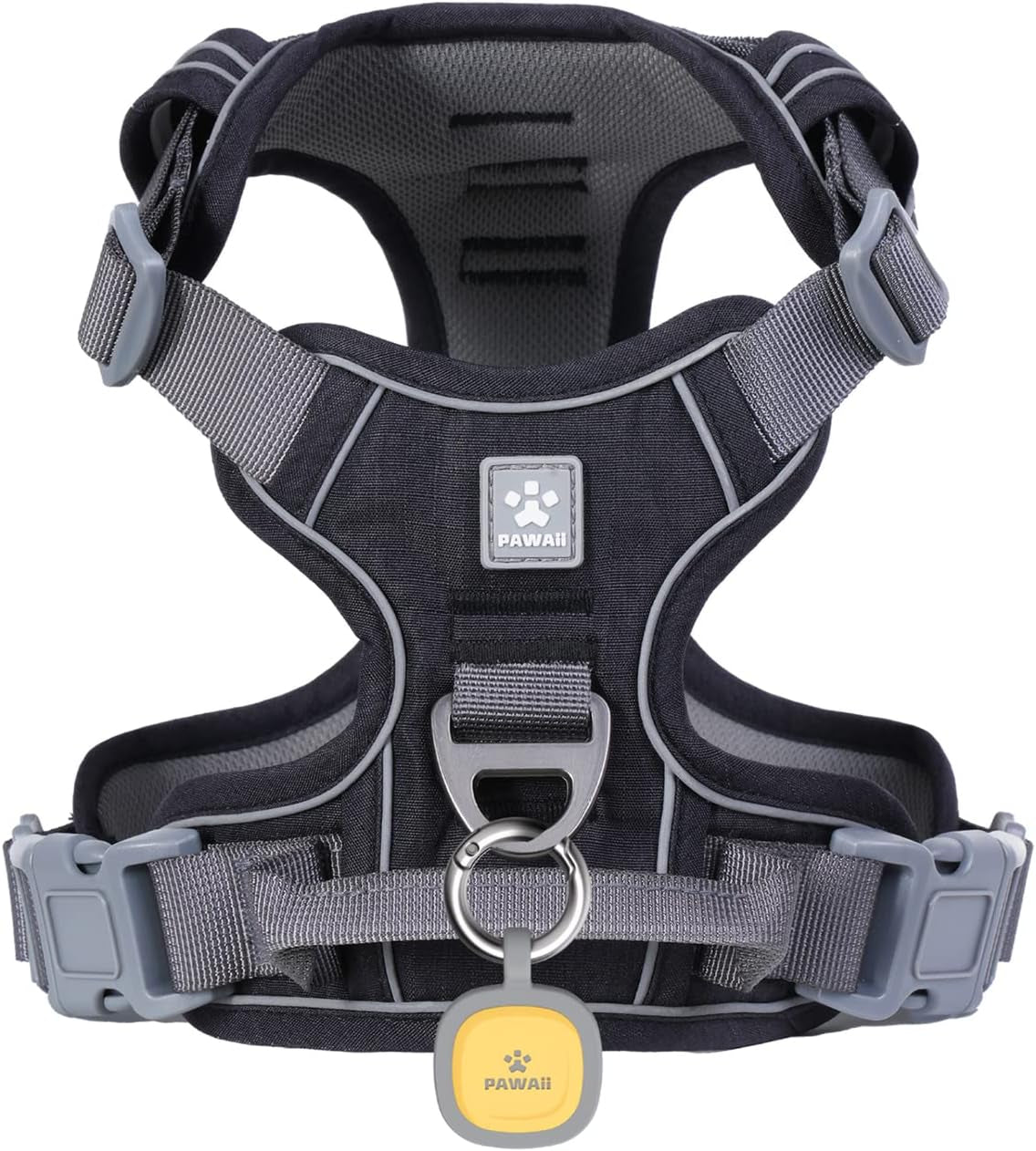 No-Pull Reflective Dog Harness with ID Tag