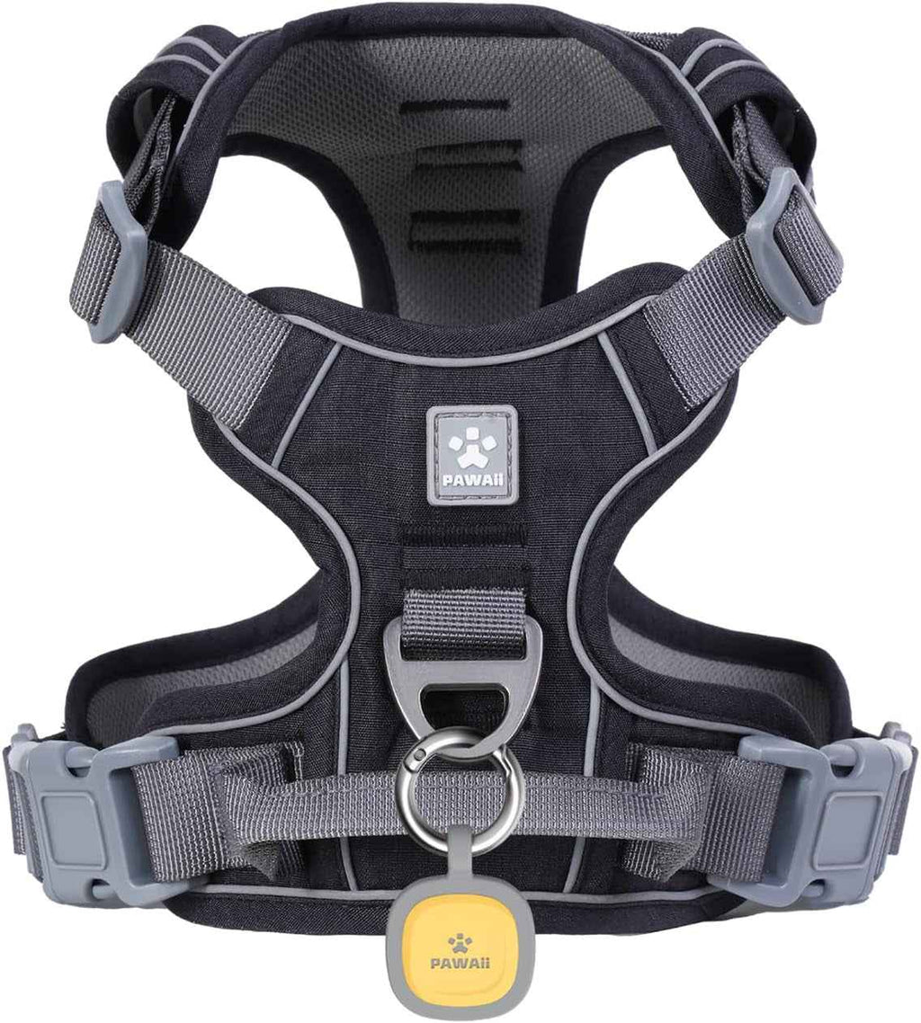 No-Pull Reflective Dog Harness with ID Tag