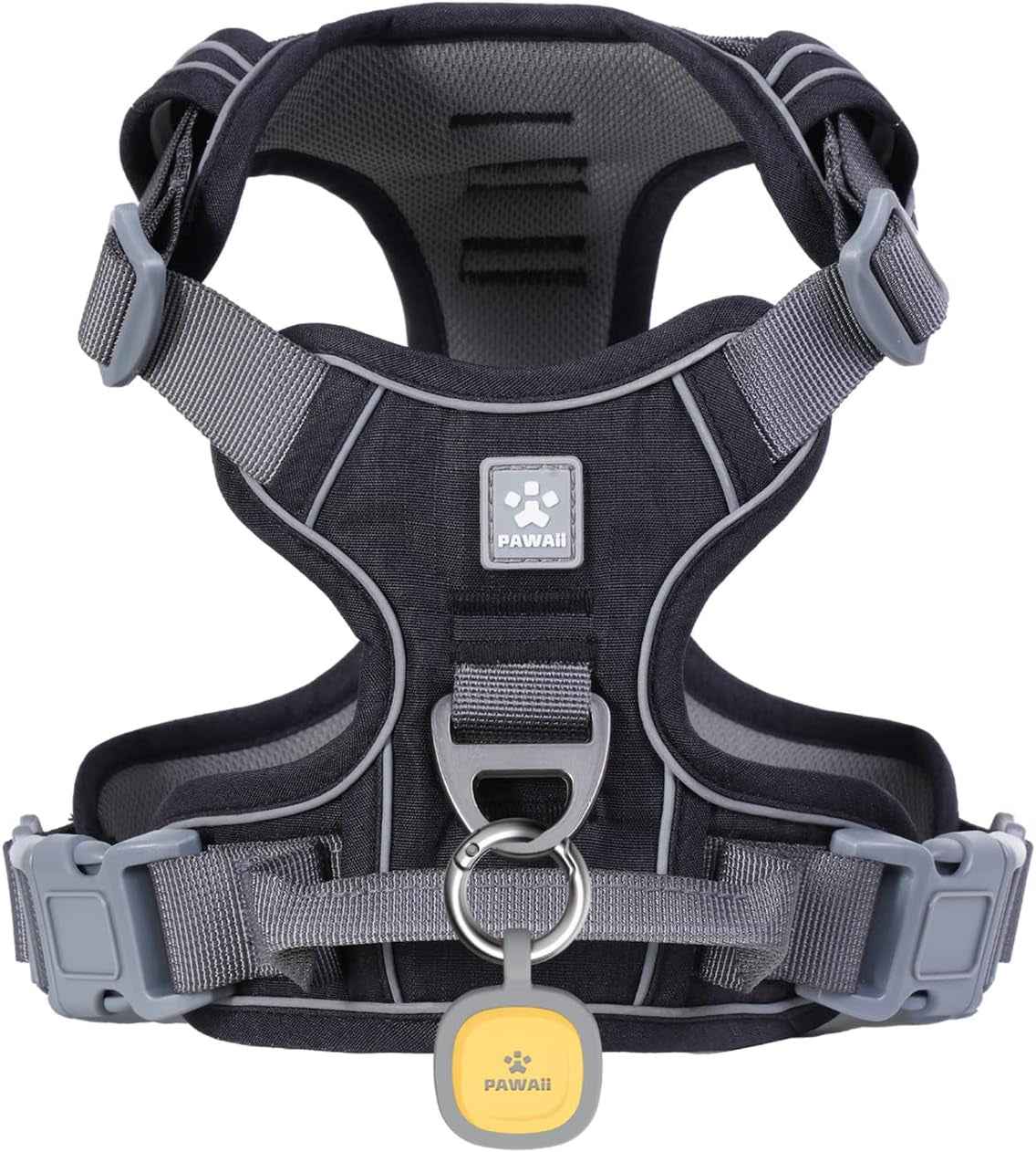 No-Pull Reflective Dog Harness with ID Tag