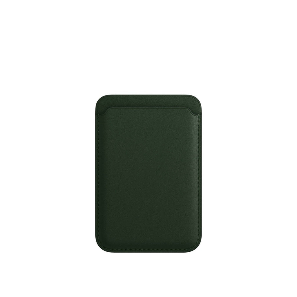 For Magsafe Magnetic Luxury Leather Card Holder Wallet Case For 14 Pro Max 13 12 Phone Bag Adsorption Accessories Cover