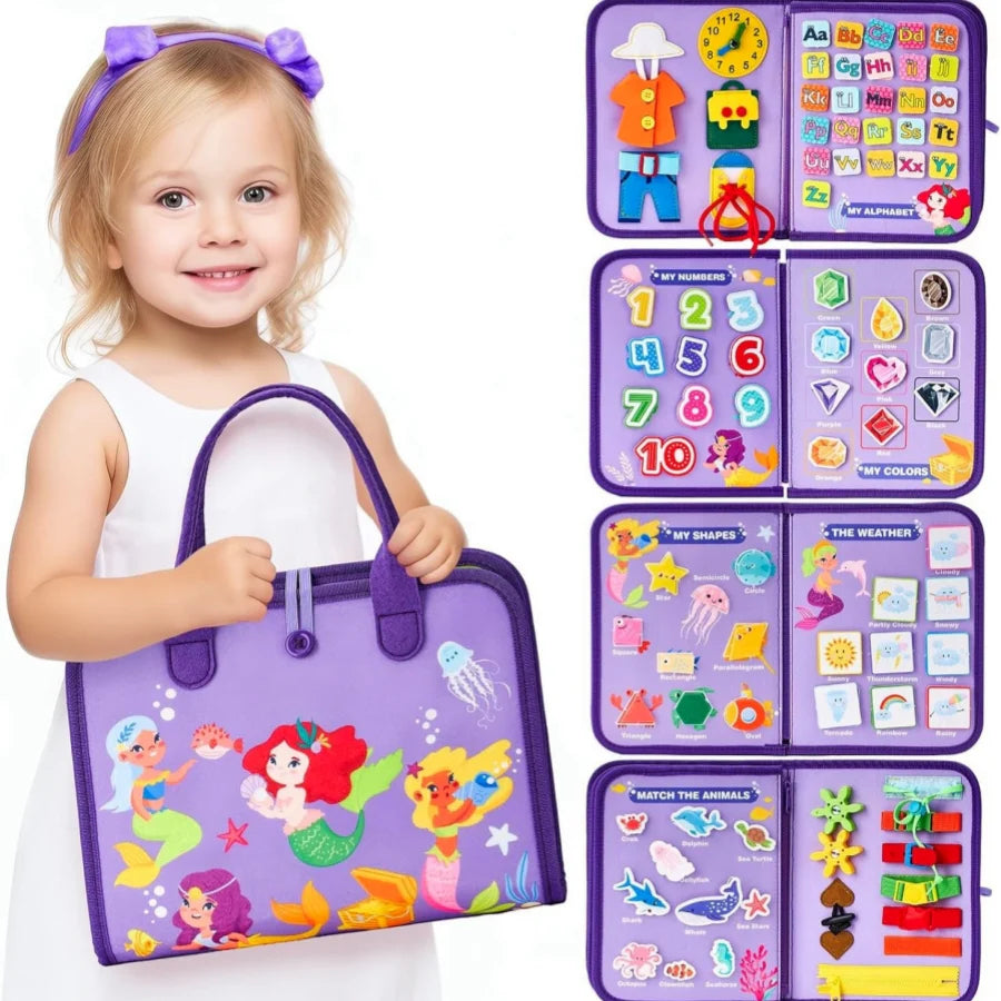 Buttons & Dressing Busy Book