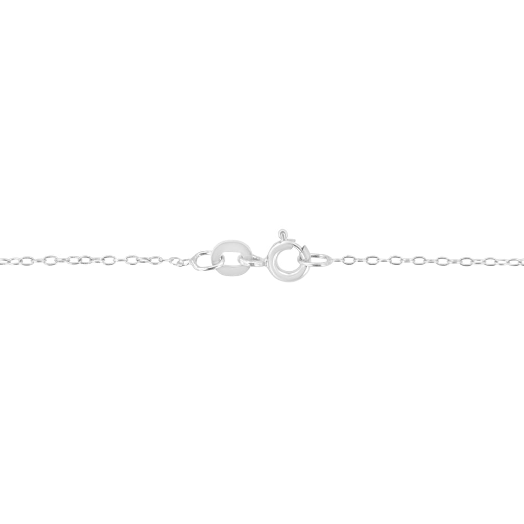 .925 Sterling Silver 1.0 Ctw Diamond Shadow Open Heart Halo 18" Pendant Necklace (I-J Color, I1-I2 Clarity)