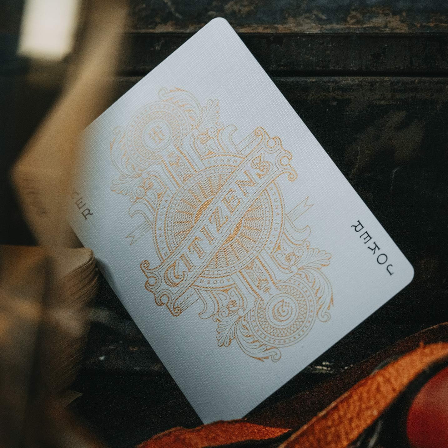 Theory11 Citizens Playing Cards – Premium Gold & Bronze Foil Deck