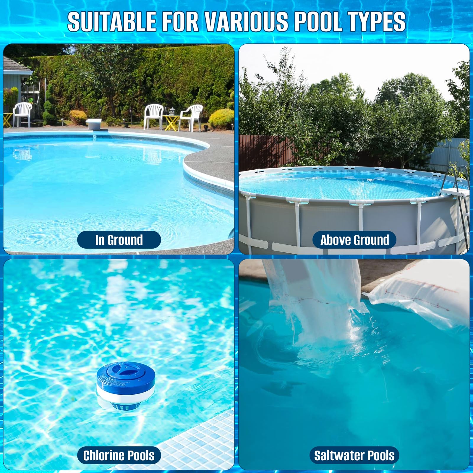 SETOXYX 2 Pack Winter Closing Kit Pool Winterizer Up to 24,000 Gallon