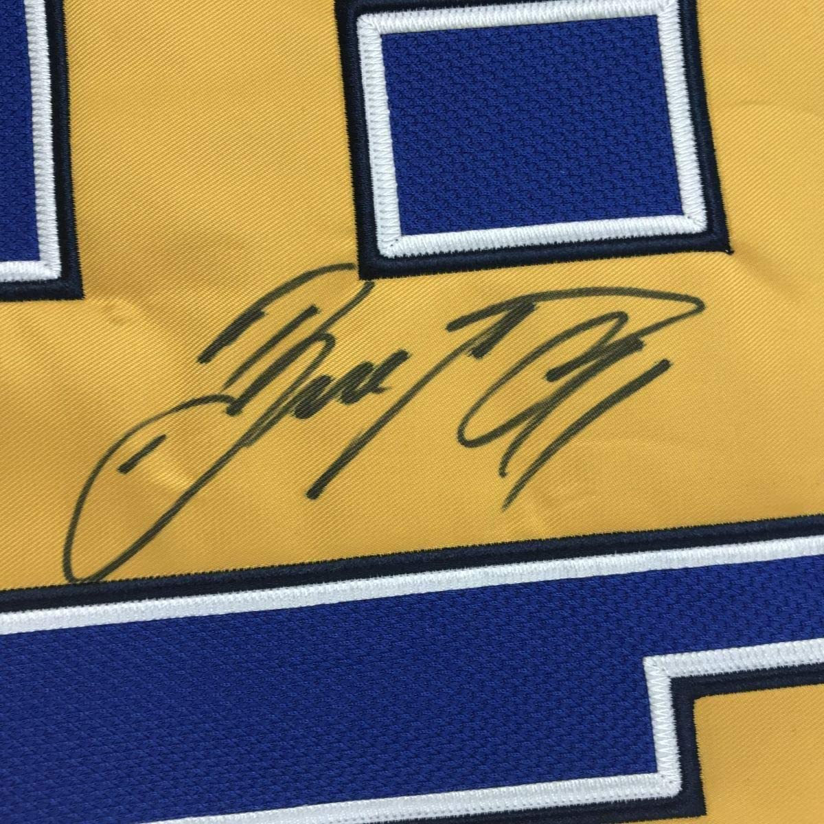 Framed Autographed/Signed Vladimir Tarasenko 35x39 St. Louis Blue Hockey Jersey PSA/DNA COA