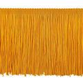Trims by the Yard 6" Chainette Fringe Trim Polyester Decorative Flag Gold 10yd