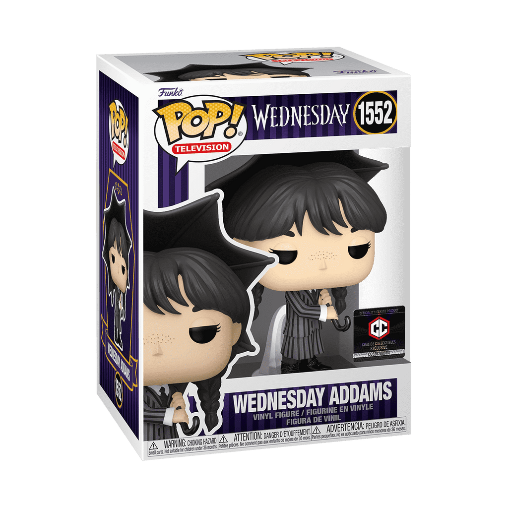 Wednesday Wednesday Addams Exclusive VAULTED #1552 Funko Pop Vinyl Figure