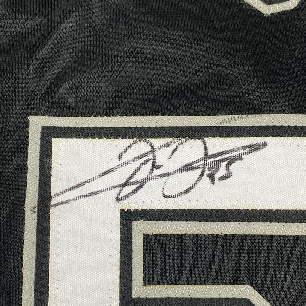 Autographed/Signed Frank Thomas Chicago Black Stat Baseball Jersey Beckett BAS COA