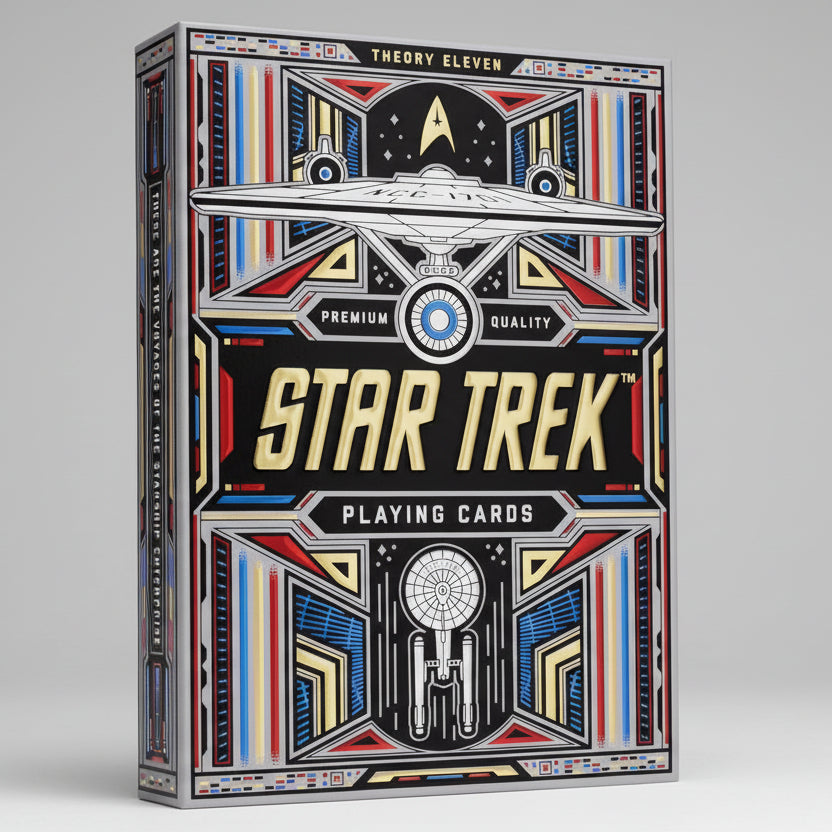 Theory11 Star Trek Light Edition Playing Cards – Premium Galaxy Deck