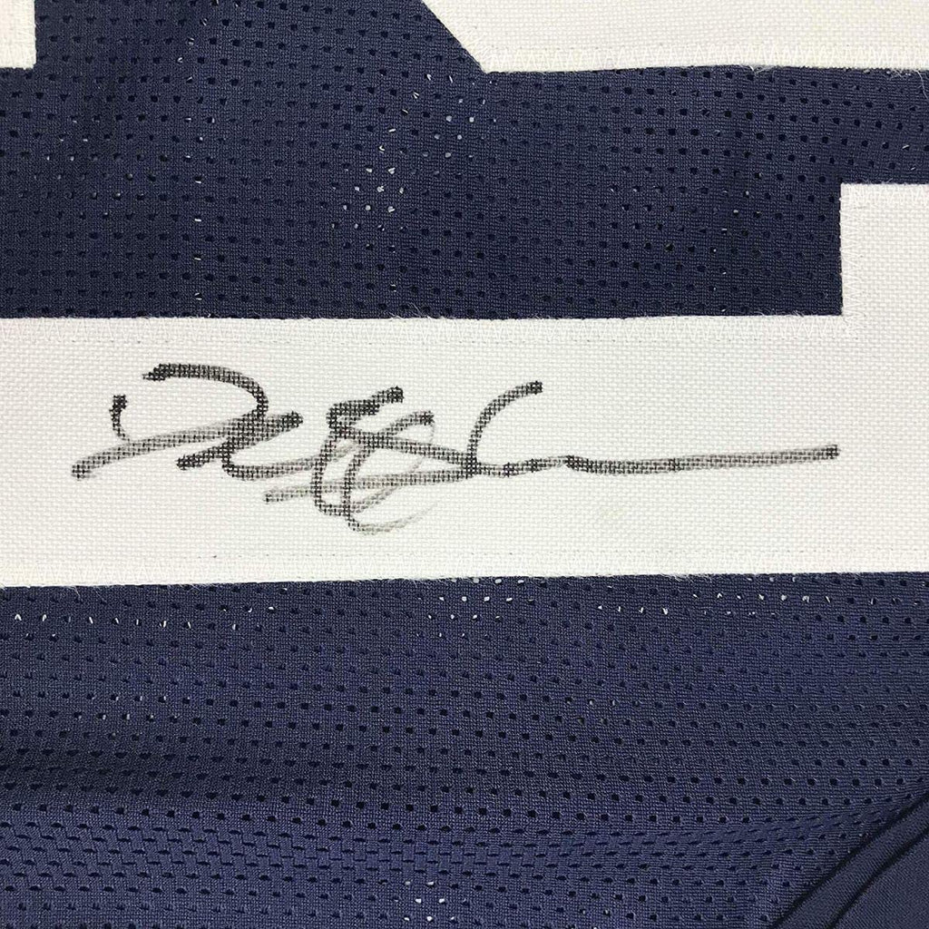Framed Autographed/Signed Deion Sanders 35x39 Dallas Thanksgiving Day Football Jersey JSA COA