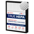 LifeSupplyUSA True HEPA Max2 Filter AP-1515-FP for Coway Airmega 300/300S