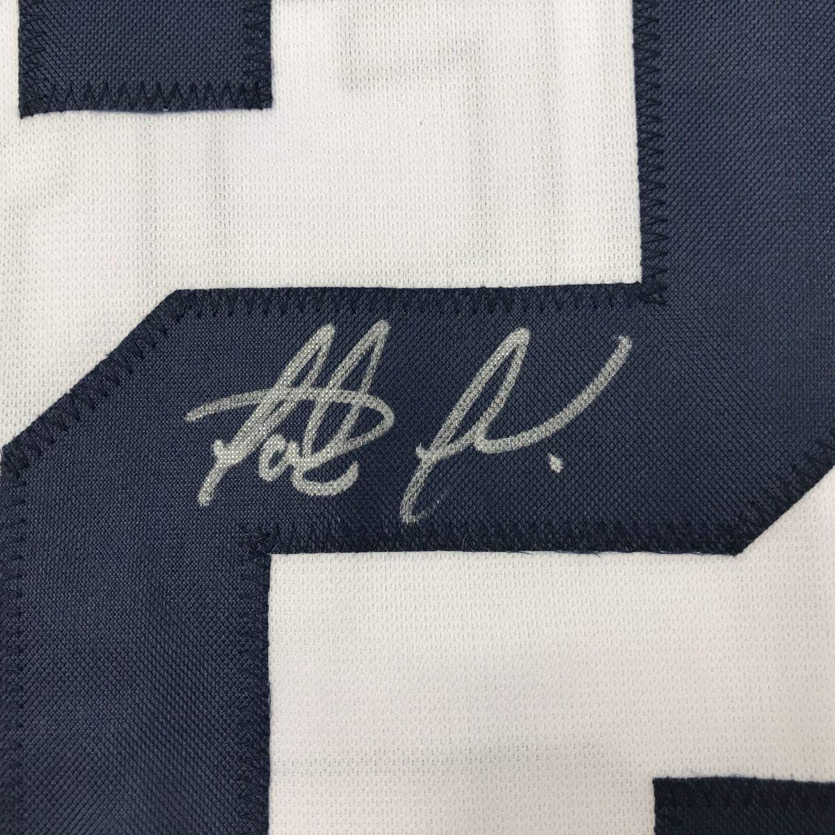 Framed Autographed/Signed Fernando Tatis Jr. 35x39 San Diego White Baseball Jersey JSA COA