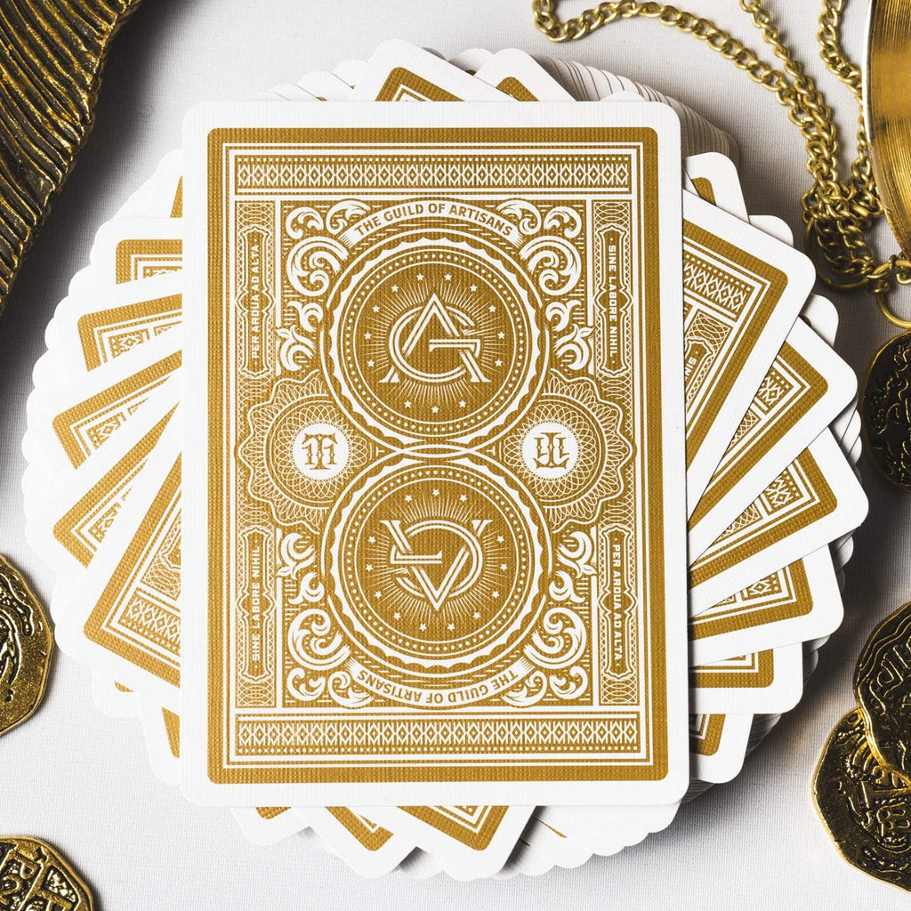 Theory11 White Artisan Playing Cards