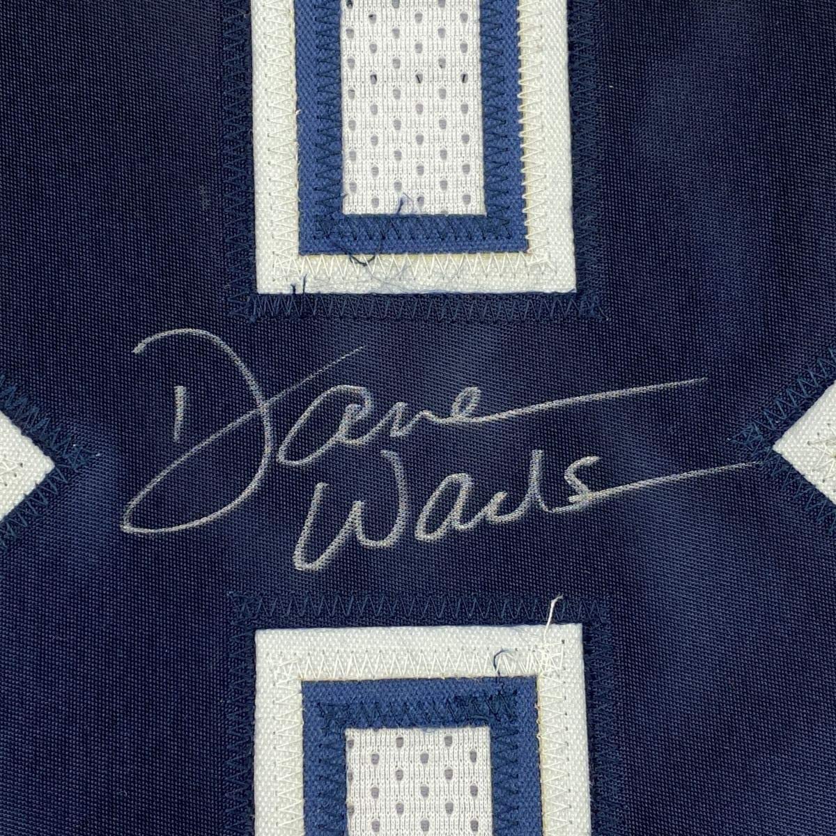 Framed Autographed/Signed Darren Woodson 35x39 Dallas Color Rush Football Jersey JSA COA