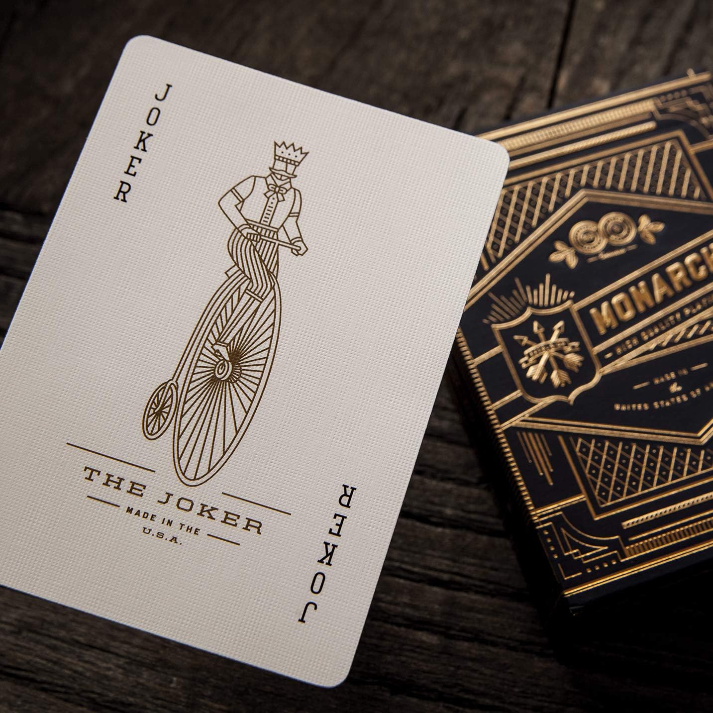 Theory11 Monarch Playing Cards – Blue – Luxury Deck