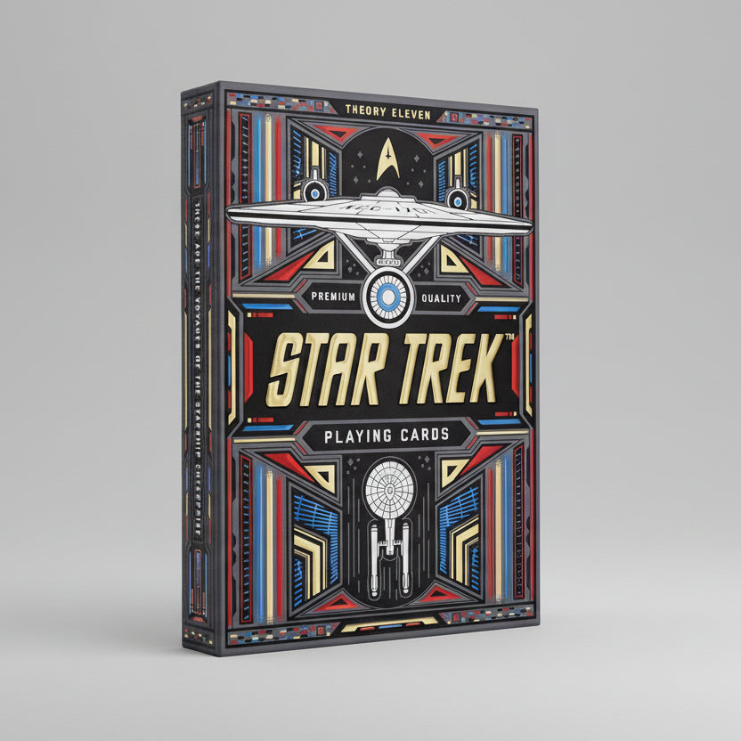 Theory11 Star Trek Dark Edition Playing Cards – Premium Galaxy Deck