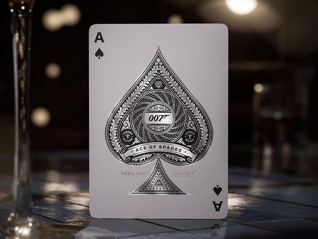 Theory11 James Bond Silver Edition Playing Cards