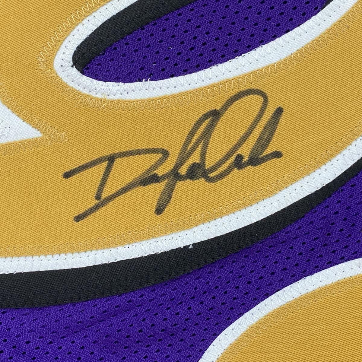 Framed Autographed/Signed Odafe Oweh 35x39 Baltimore Color Rush Football Jersey JSA COA