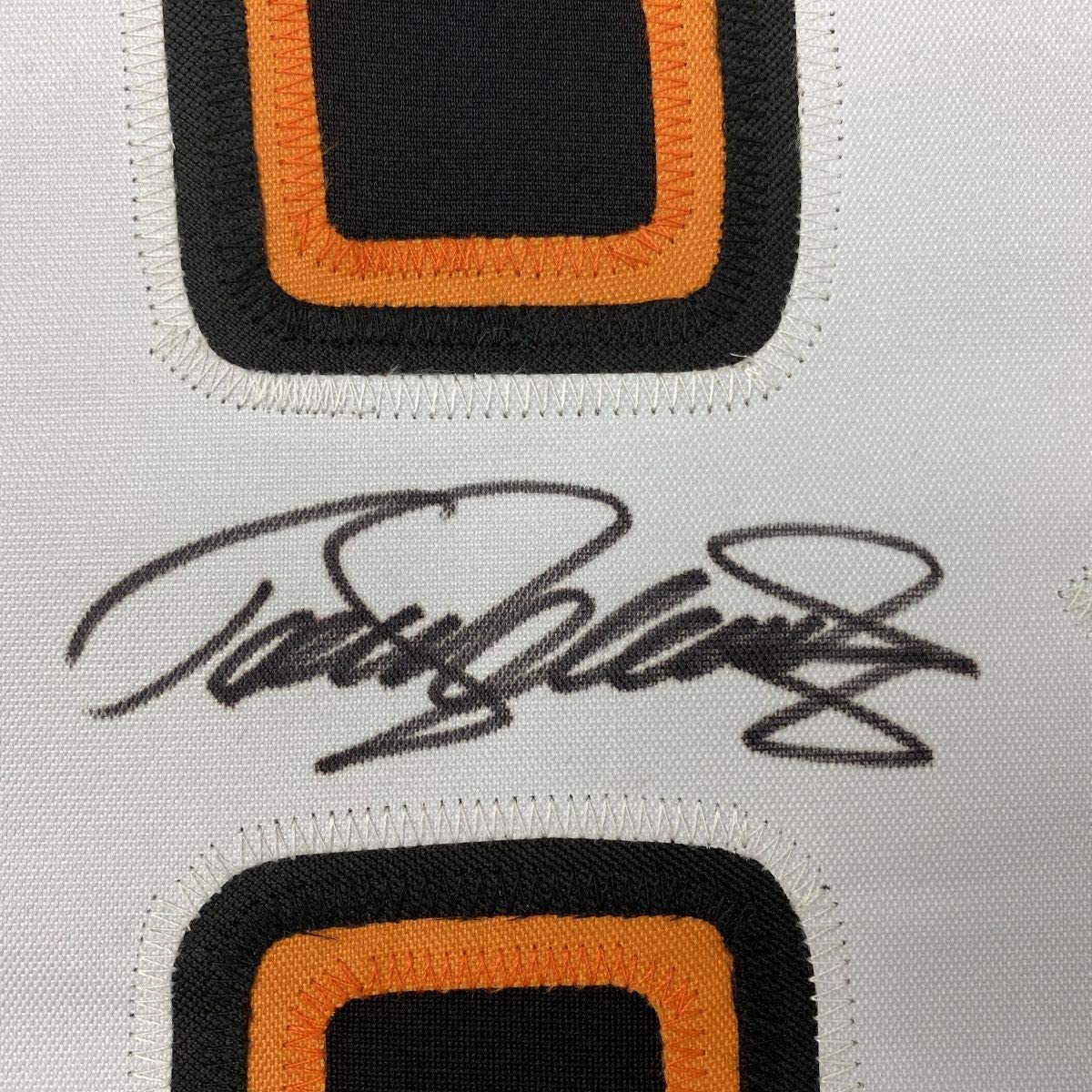 Framed Autographed/Signed Teemu Selanne 35x39 Anaheim Black Hockey Jersey Beckett BAS COA