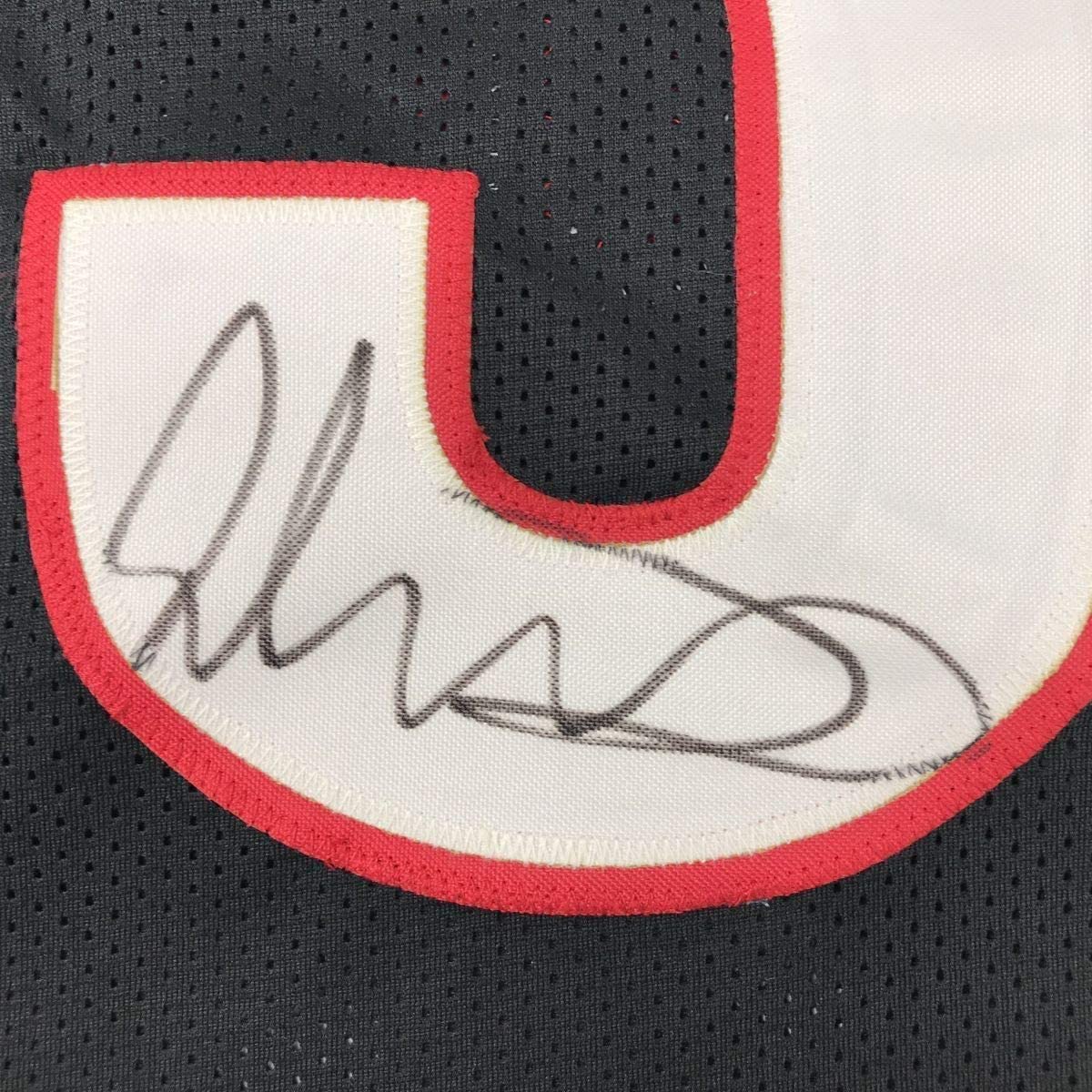 Framed Autographed/Signed Todd Gurley 35x39 Georgia Black College Football Jersey Beckett BAS COA
