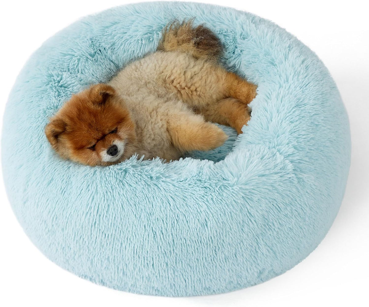 Bedsure Calming Donut Pet Bed – Multiple Sizes & Colors