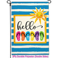 Shuitouk 3 Ply Summer Garden Flag 12x18 Inch Double Sided Outdoor Decor