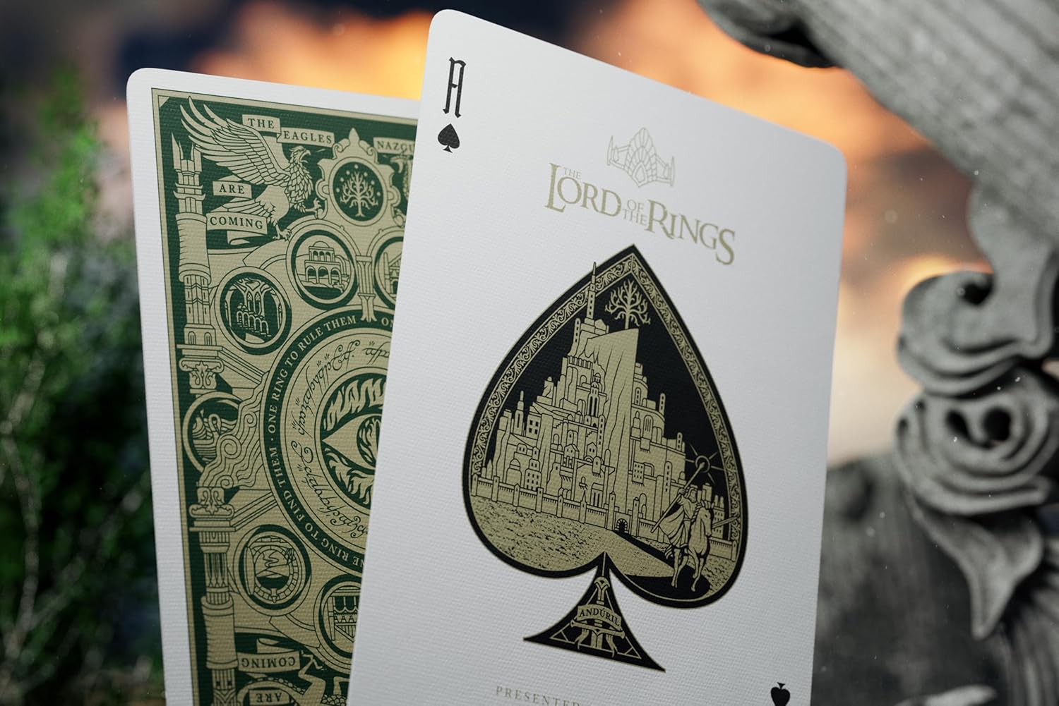 Theory11 The Lord of the Rings Playing Cards – Green Edition