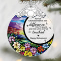 Jocidea Retirement Gifts Stained Glass Christmas Ornament Design A