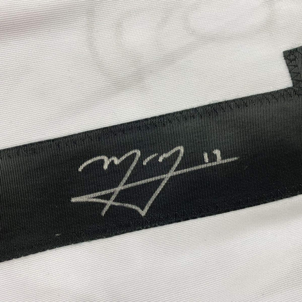 Autographed/Signed Manny Machado San Diego White Baseball Jersey Beckett BAS COA #2