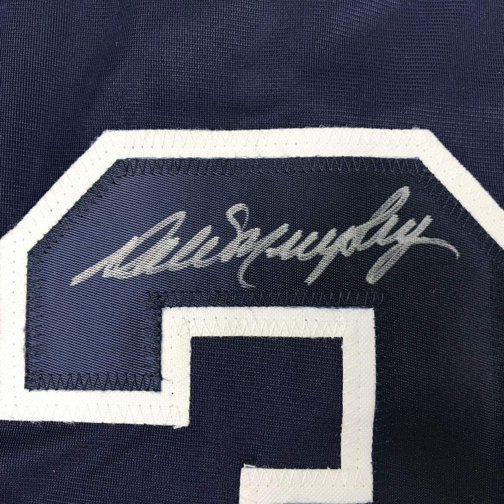 Autographed/Signed Dale Murphy Atlanta Dark Blue Baseball Jersey PSA/DNA COA