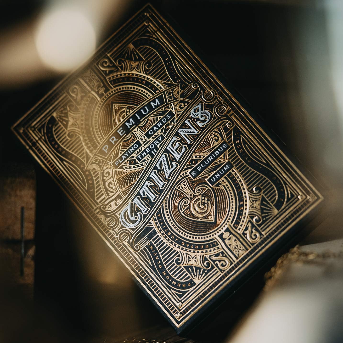 Theory11 Citizens Playing Cards – Premium Gold & Bronze Foil Deck